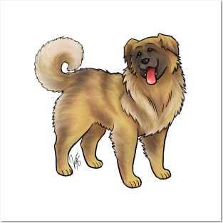 Dog - Leonberger - Brown Posters and Art